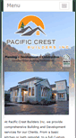 Mobile Screenshot of pacificcrestbuildersinc.com